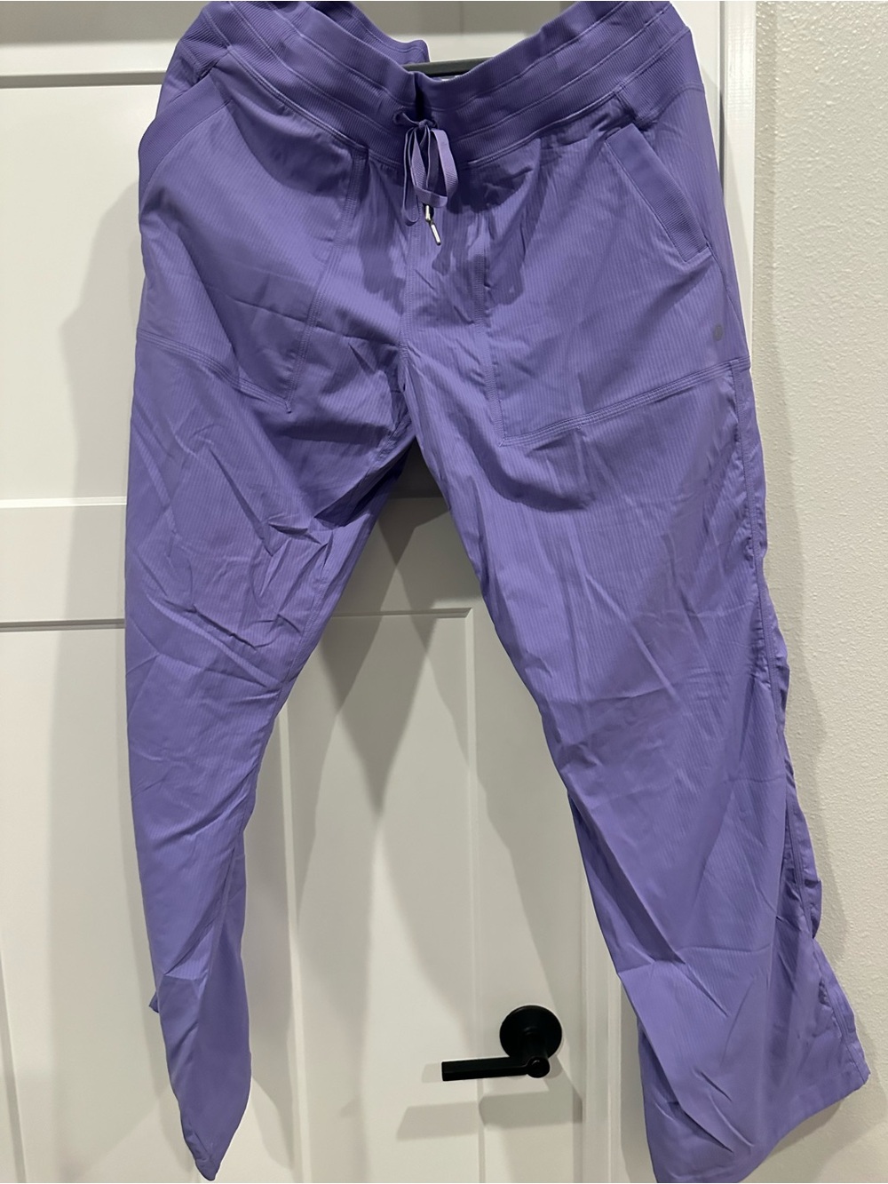 Purple Woman’s Drawstring Pants - Unbranded